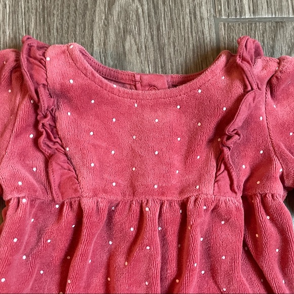 EUC Janie and Jack Polka Dot One Piece - Picture 3 of 7